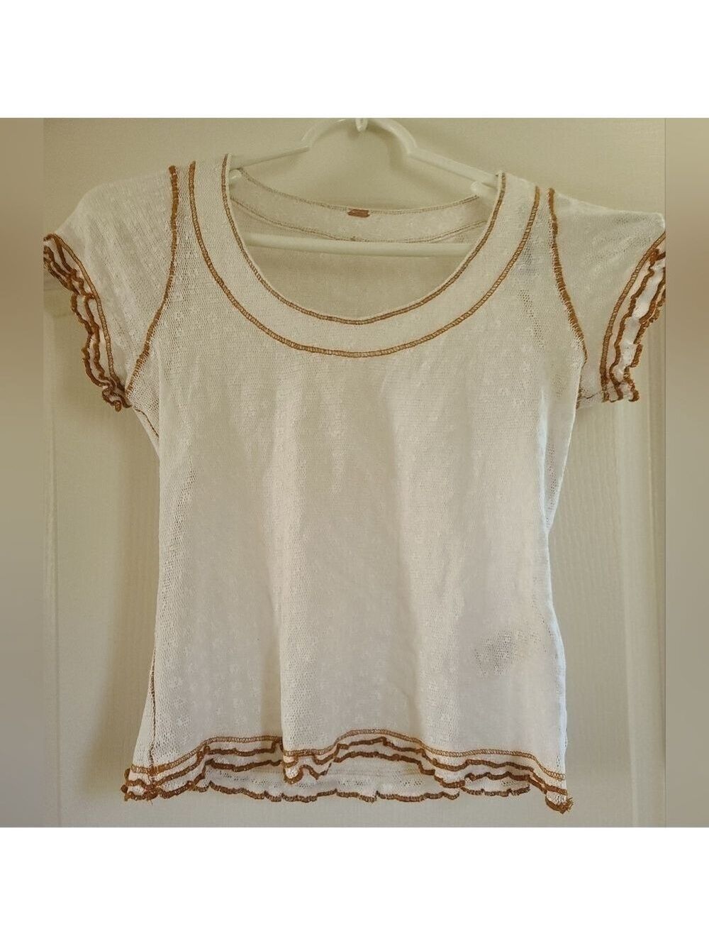 NWOT Free People Garner Tee - Picture 3 of 7